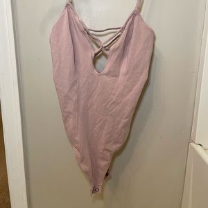 Express pale pink bodysuit